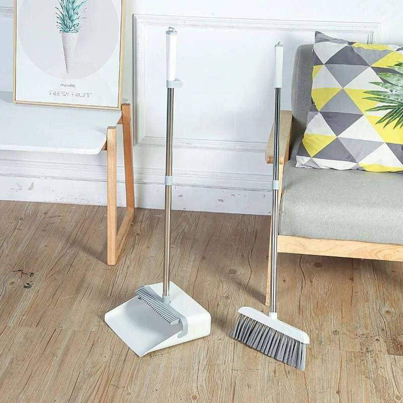 طقم مقشة وجاروف