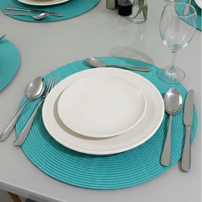 Turquoise Coasters set – Family Home