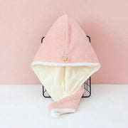 Sided Microfiber Hair Towel + FREE Hair Bonnet