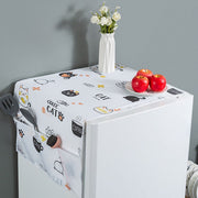 Refrigerator and Washing Machine Cover Dustproof with Multipurpose Side Storage Pockets Waterproof