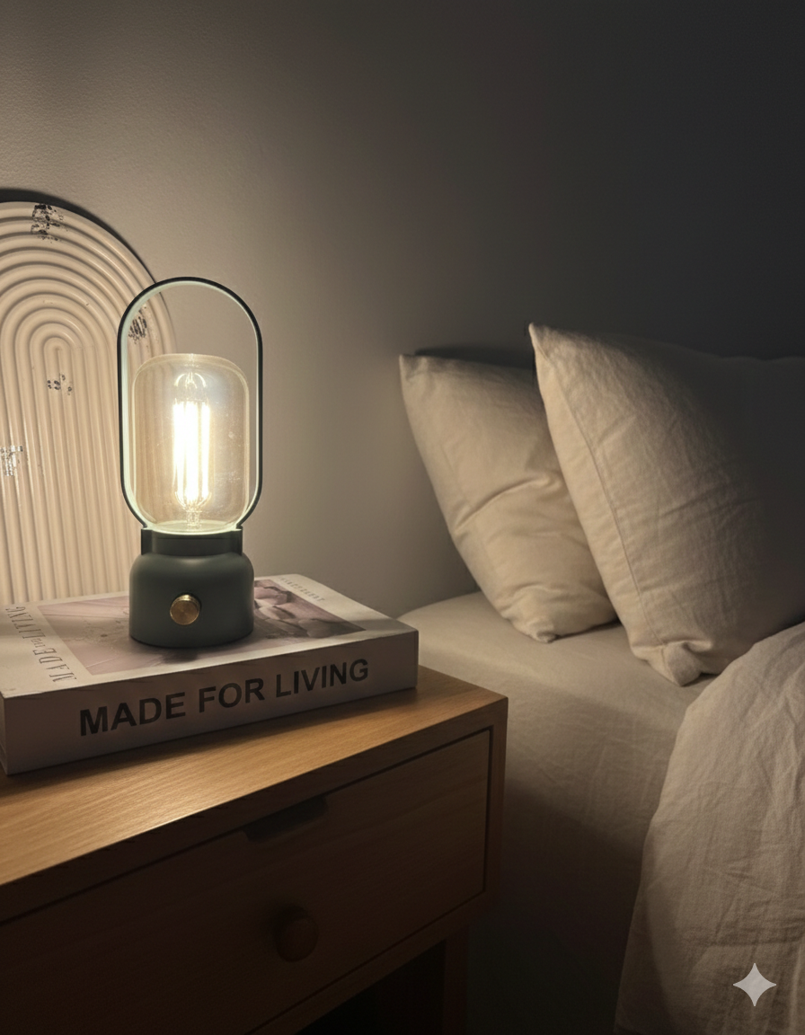 وناسة مصباح ( لون ابيض )