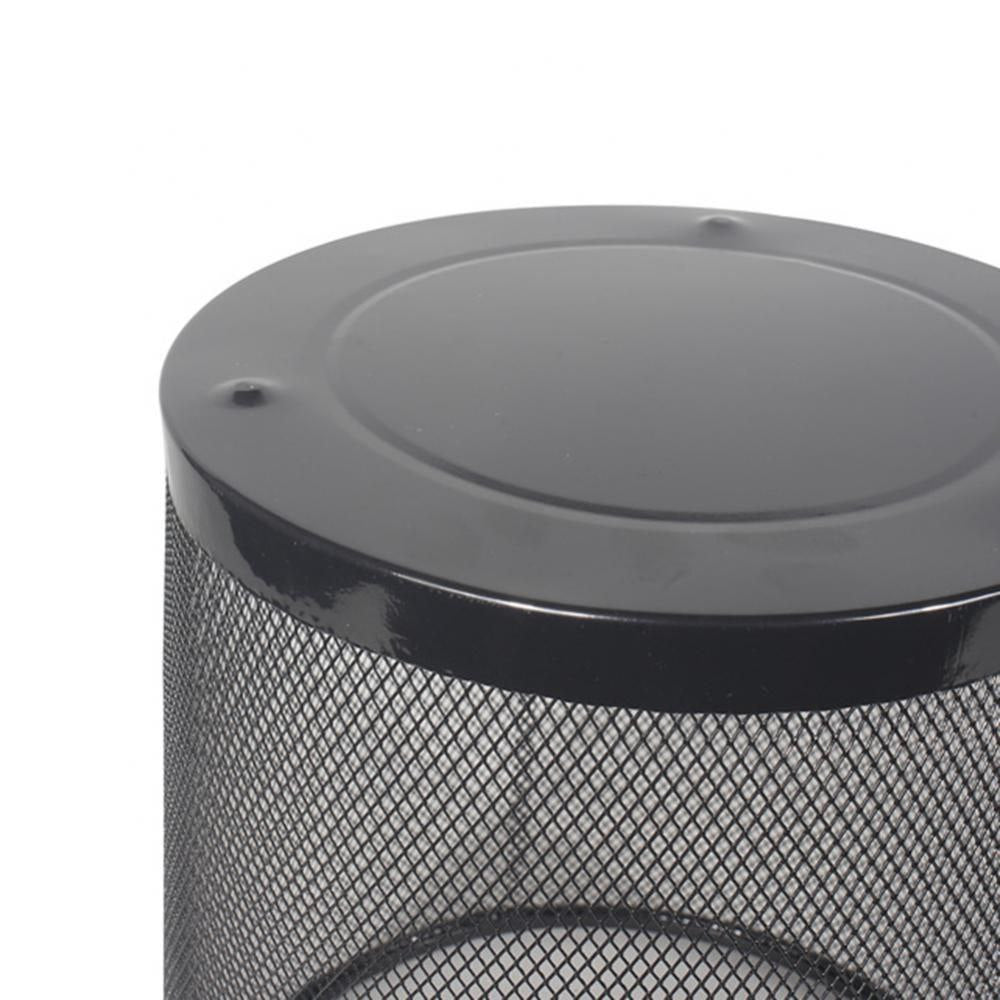 (2 pieces) Waste Basket Metal