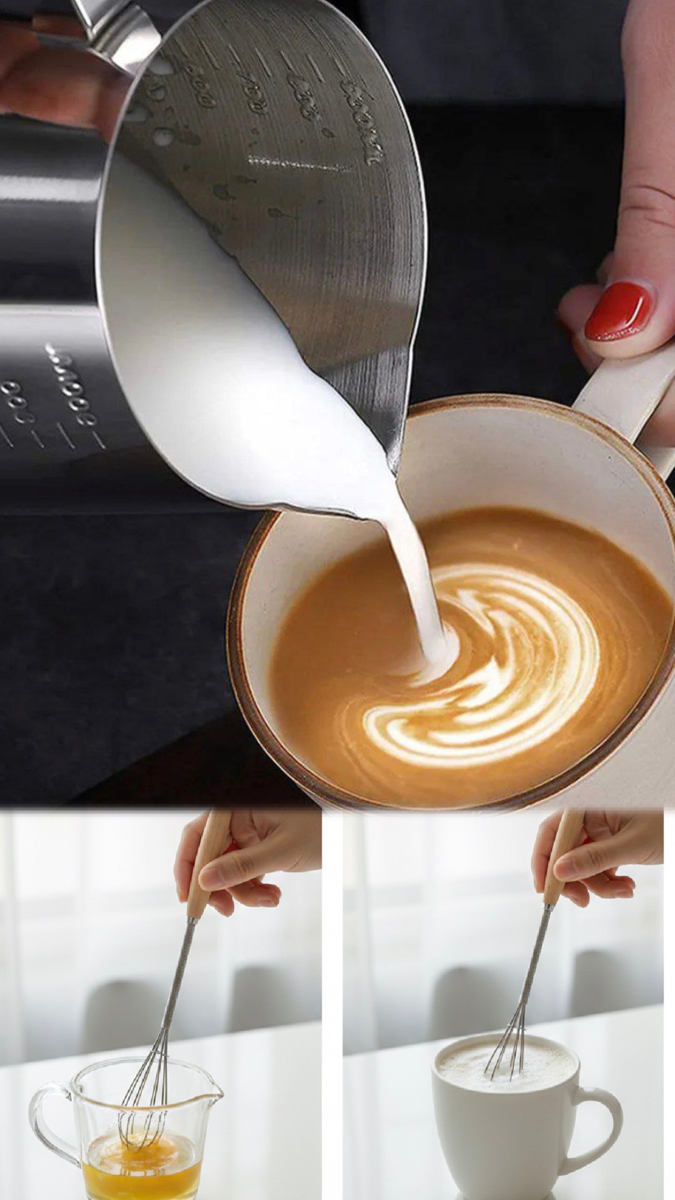 لبانة استيل + مضرب ميني ( gift )