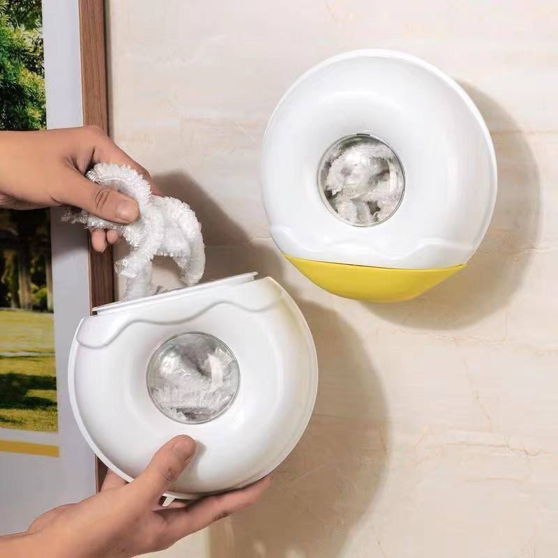 حامل اكياس + مجموعتين اكياس استريتش (gift)