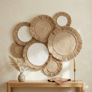 7-Piece Handmade Macrame Wall Art Set