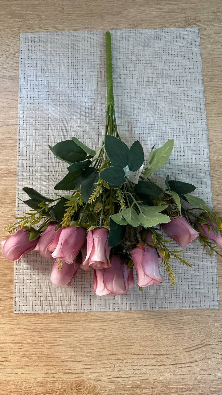 F005 باقة ورد بينك طويل