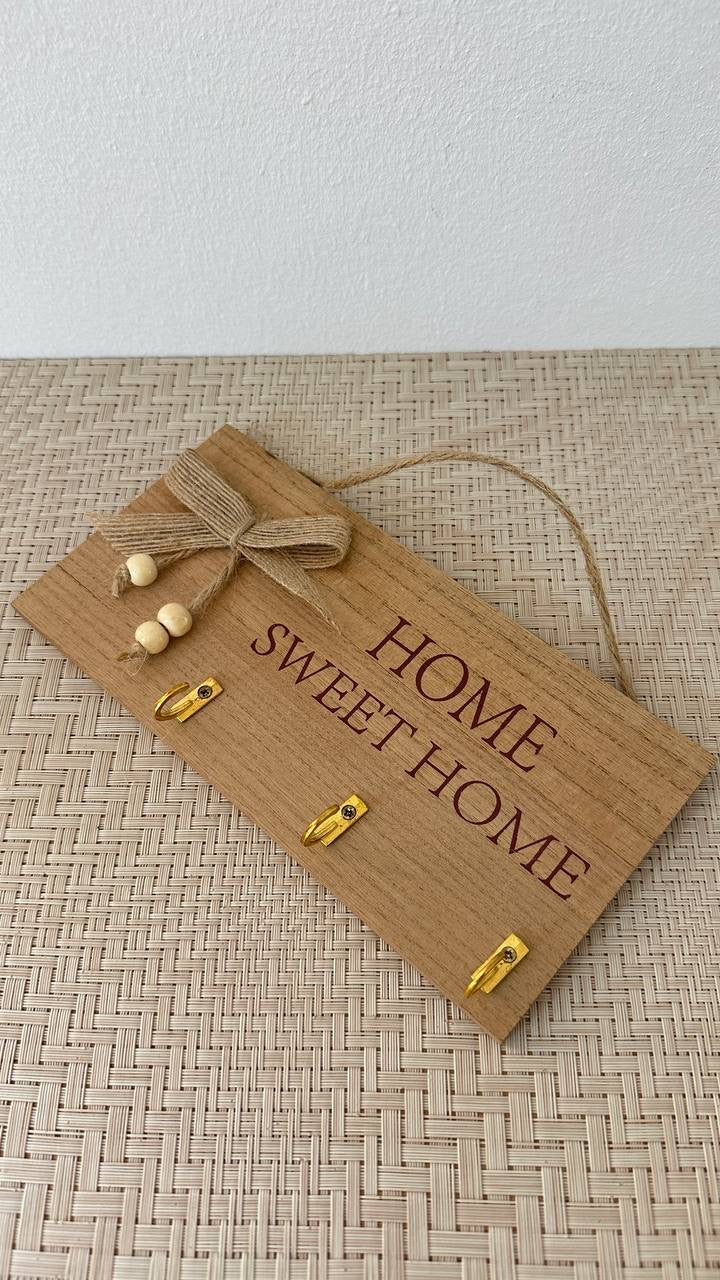 حامل مفاتيح مستطيل+هوكات دبل فيس (gift)